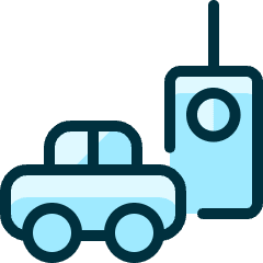 Toys Car Icon from Ultimate Duotone Set