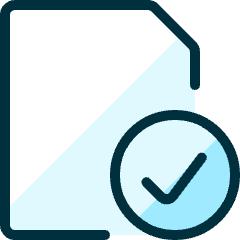 Common File Check Icon from Ultimate Duotone Set