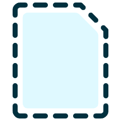 Common File Dash Icon from Ultimate Duotone Set