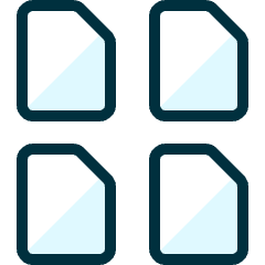 Common File Module Icon from Ultimate Duotone Set