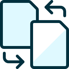 Common File Rotate Icon from Ultimate Duotone Set