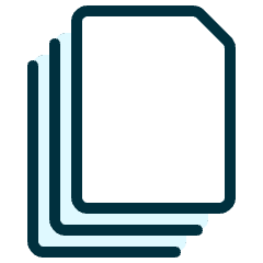 Common File Stack Icon from Ultimate Duotone Set