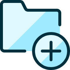 Folder Add Icon from Ultimate Duotone Set