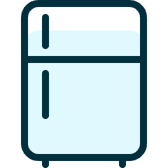 Appliances Fridge Icon from Ultimate Duotone Set