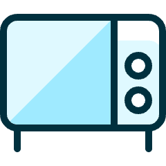 Appliances Microwave 1 Icon from Ultimate Duotone Set