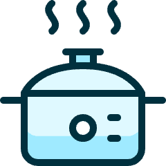 Appliances Slow Cooker Icon from Ultimate Duotone Set