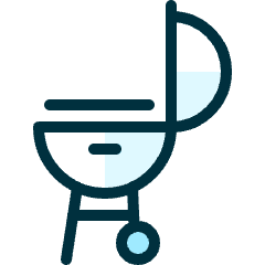 Barbecue Set Icon from Ultimate Duotone Set