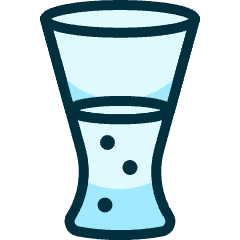 Beer Half Glass Icon from Ultimate Duotone Set