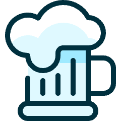 Beer Mug Icon from Ultimate Duotone Set