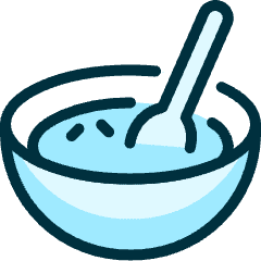 Breakfast Cereal Bowl Spoon Icon from Ultimate Duotone Set
