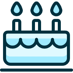 Cake Birthday Icon from Ultimate Duotone Set