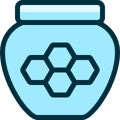 Candy Jar Icon from Ultimate Duotone Set