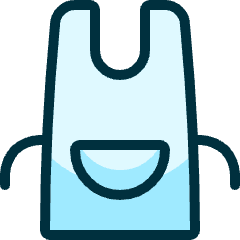 Chef Gear Apron Icon from Ultimate Duotone Set