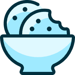 Chef Gear Cookie Bowl Icon from Ultimate Duotone Set