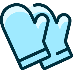 Chef Gear Gloves Icon from Ultimate Duotone Set