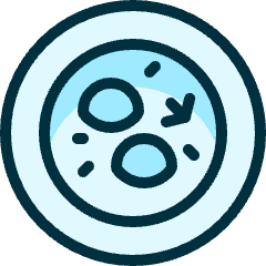 Chef Gear Pizza Icon from Ultimate Duotone Set