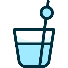 Cocktail Glass 1 Icon from Ultimate Duotone Set