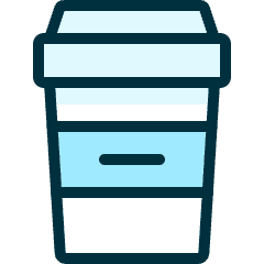 Coffee To Go Icon from Ultimate Duotone Set