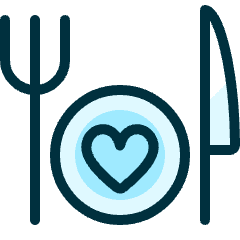 Restaurant Dishes Icon from Ultimate Duotone Set
