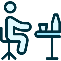 Restaurant Seat Icon from Ultimate Duotone Set