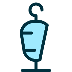 Exotic Food Kebab Shred Icon from Ultimate Duotone Set