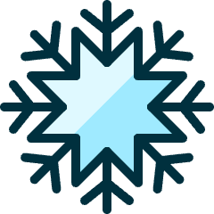 Temperature Snowflake Icon from Ultimate Duotone Set