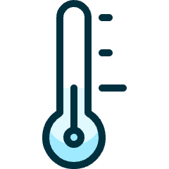 Temperature Thermometer Low Icon from Ultimate Duotone Set
