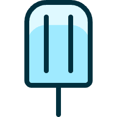 Ice Cream Stick Icon from Ultimate Duotone Set