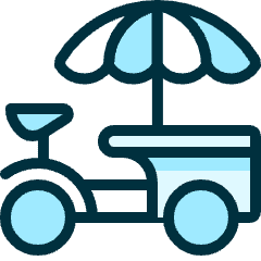 Ice Cream Truck Icon from Ultimate Duotone Set