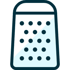 Kitchenware Grater Icon from Ultimate Duotone Set