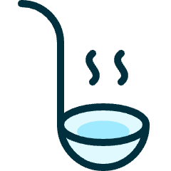 Kitchenware Ladle Hot Icon from Ultimate Duotone Set