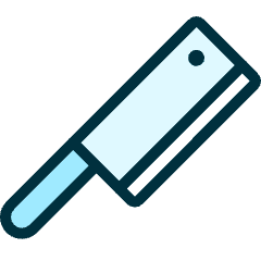 Knife 1 Icon from Ultimate Duotone Set