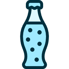 Soft Drinks Bottle Icon from Ultimate Duotone Set