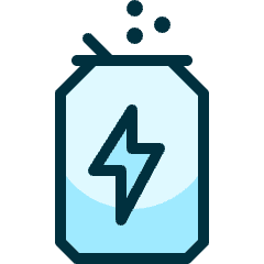 Soft Drinks Can Energy Icon from Ultimate Duotone Set