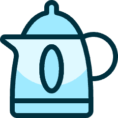 Tea Kettle 1 Icon from Ultimate Duotone Set