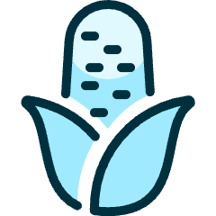 Vegetables Corn Icon from Ultimate Duotone Set