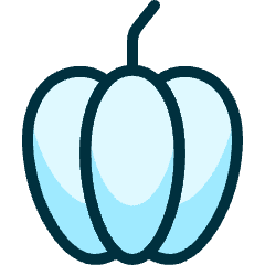 Vegetables Pumpkin Icon from Ultimate Duotone Set