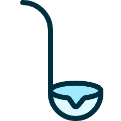 Kitchenware Ladle 1 Icon from Ultimate Duotone Set