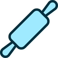 Kitchenware Roller Icon from Ultimate Duotone Set