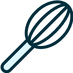 Kitchenware Whisk Icon from Ultimate Duotone Set