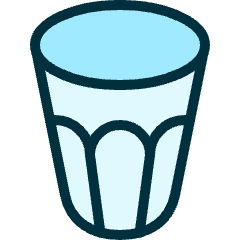 Water Glass Icon from Ultimate Duotone Set