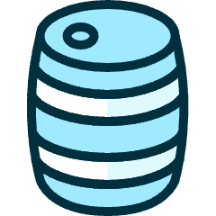 Wine Barrel 1 Icon from Ultimate Duotone Set