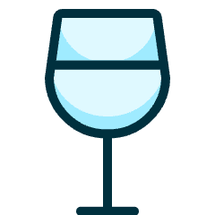 Wine Glass Icon from Ultimate Duotone Set