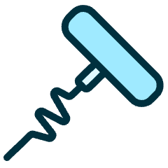 Wine Opener Icon from Ultimate Duotone Set
