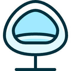 Armchair Modern 2 Icon from Ultimate Duotone Set