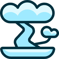 Asian Interior Bonsai Tree 1 Icon from Ultimate Duotone Set