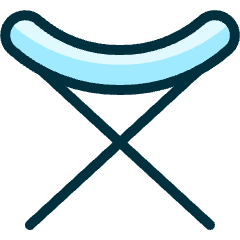 Chair 5 Icon from Ultimate Duotone Set