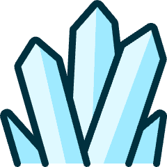 Decoration Crystals Icon from Ultimate Duotone Set