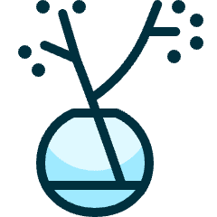 Decoration Flower Vase Icon from Ultimate Duotone Set
