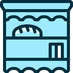 Kitchen Window Icon from Ultimate Duotone Set